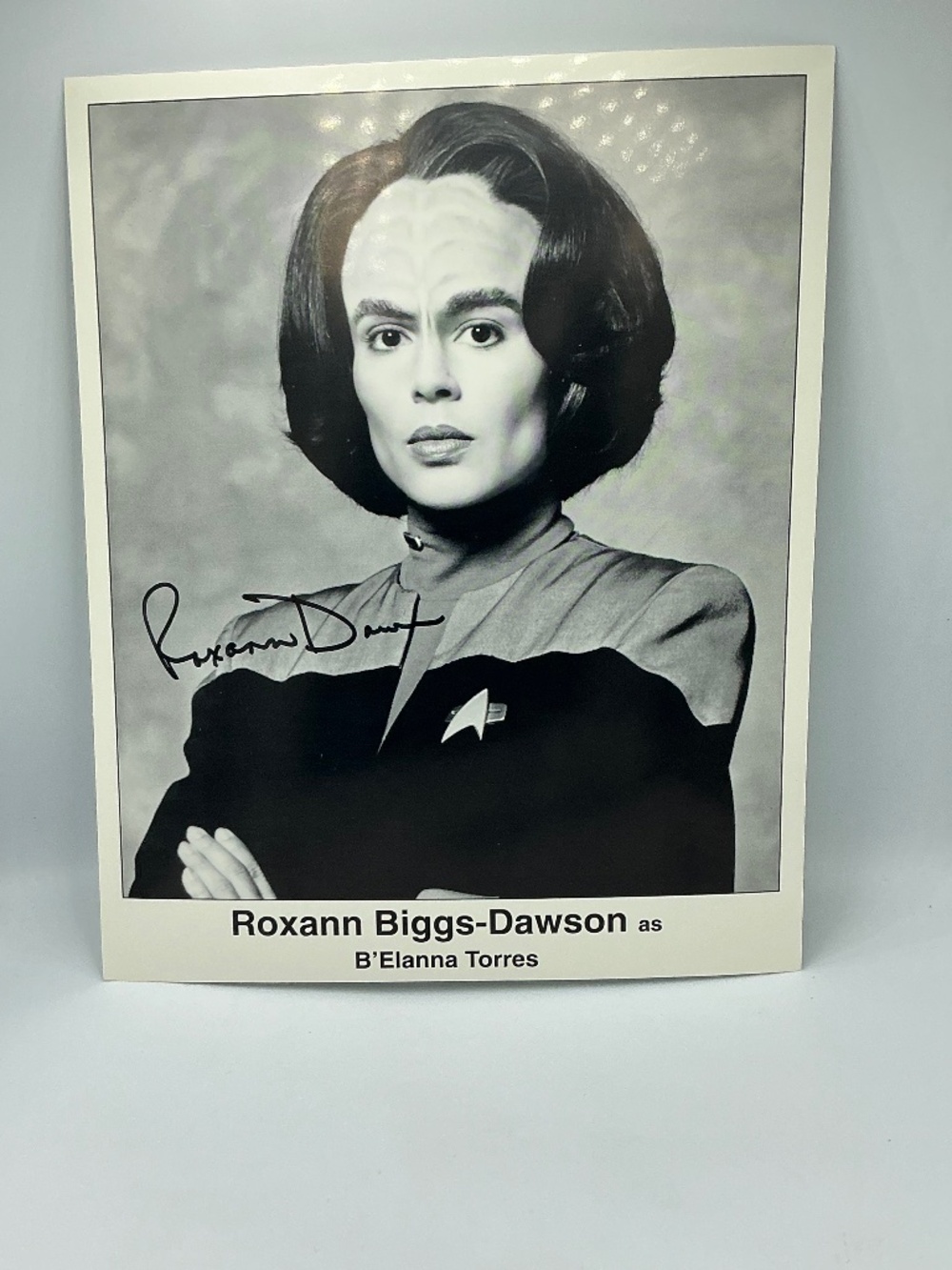 Star Trek Autographed Roxann Dawson Signed Photo Belanna Torres Voyager 8x10